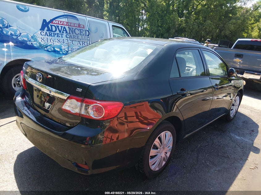 2012 Toyota Corolla VIN 5YFBU4EE8CP057355 IAAI salvage auction — HAIL, Salvage (Kansas), sold $275 on 2026-07-29 (photo 4)