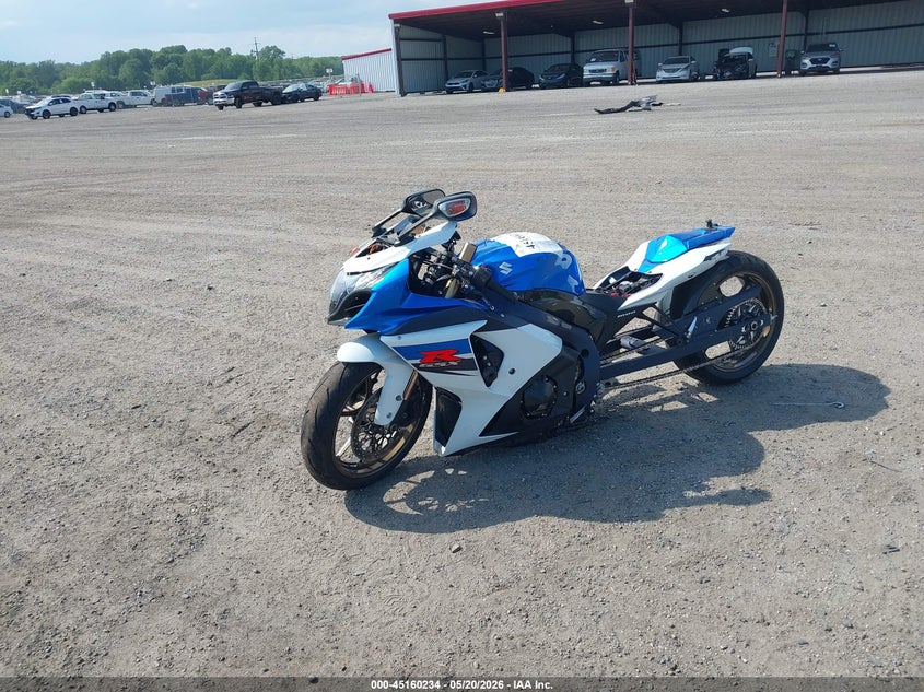 2011 Suzuki Gsx-r1000 VIN JS1GT78A8B2100814 IAAI salvage auction — LEFT REAR, Salvage - Greater Than 75% (Maryland), sold $1,050 on 2026-07-29 (photo 2)