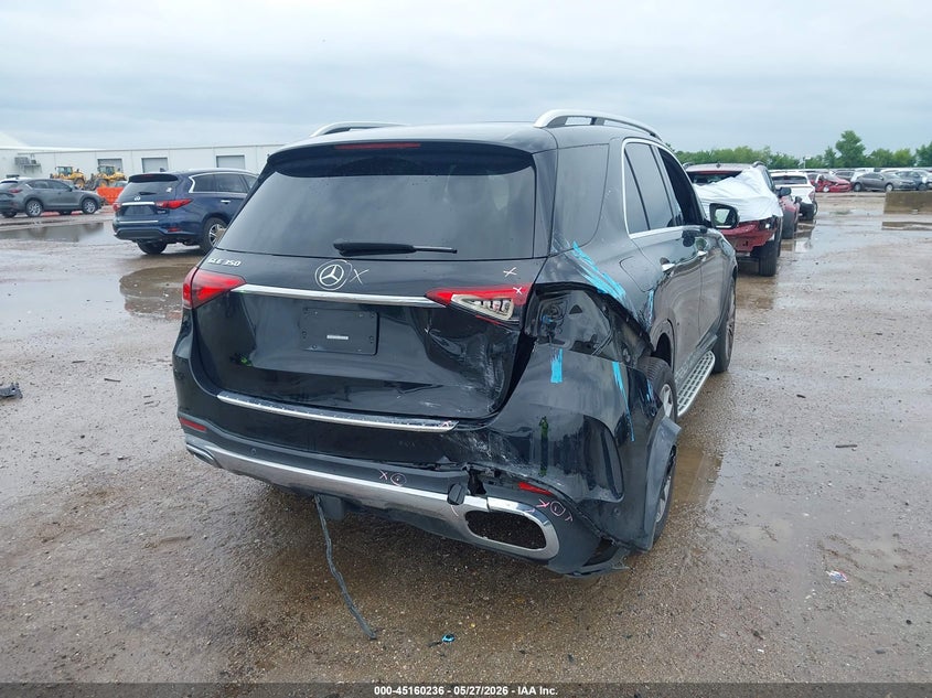 2020 Mercedes-benz Gle VIN 4JGFB4JB3LA295343 IAAI salvage auction — REAR END, Salvage Title, sold $17,100 on 2026-07-30 (photo 6)