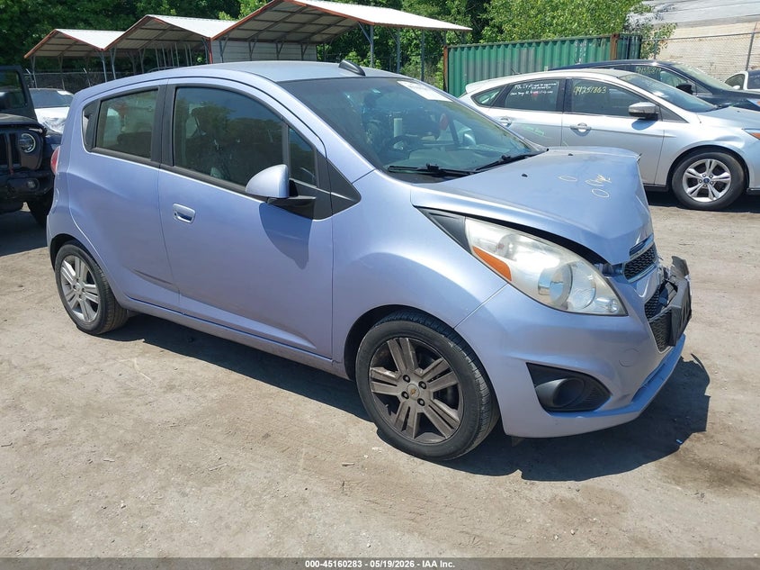 2015 Chevrolet Spark VIN KL8CB6S98FC751028 IAAI salvage auction — FRONT END, Salvage - Greater Than 75% (Maryland), sold $750 on 2026-07-14 (photo 1)