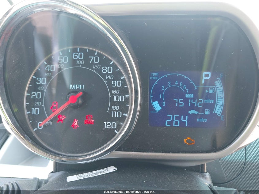 2015 Chevrolet Spark VIN KL8CB6S98FC751028 IAAI salvage auction — FRONT END, Salvage - Greater Than 75% (Maryland), sold $750 on 2026-07-14 (photo 7)