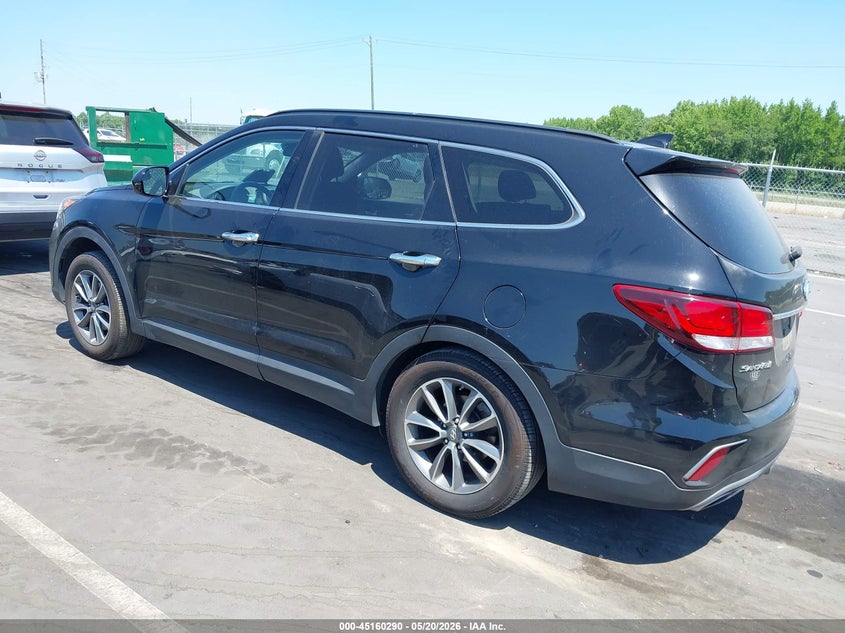 2017 Hyundai Santa fe VIN KM8SM4HF2HU169756 IAAI salvage auction — RIGHT SIDE, Salvage (North Carolina), sold $1,600 on 2026-07-22 (photo 3)