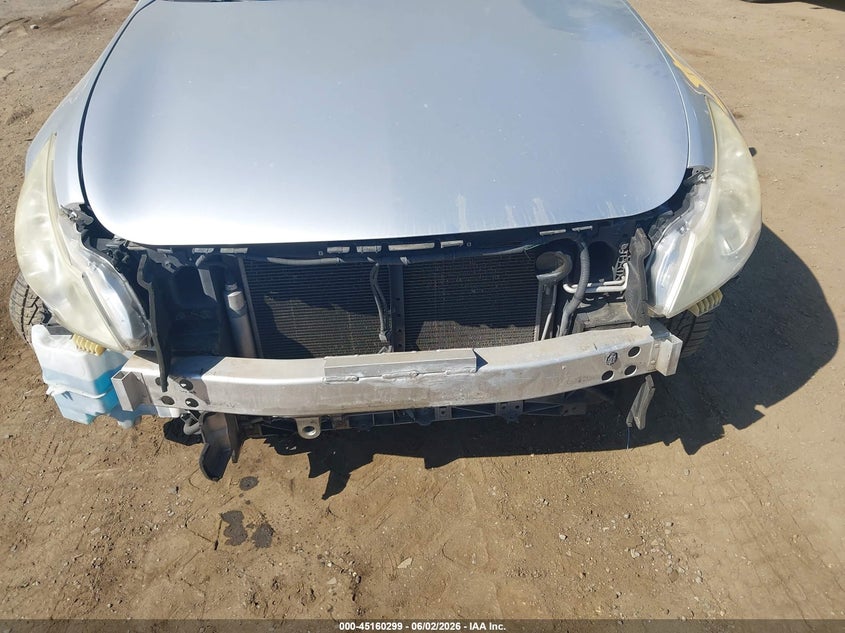 2013 Infiniti G VIN JN1CV6AR6DM765679 IAAI salvage auction — FRONT END, Salvage - 75% Or Less (Maryland), sold $1,200 on 2026-07-08 (photo 6)