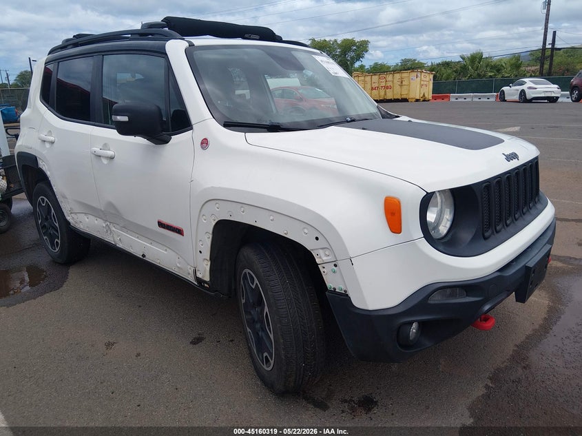 2016 Jeep Renegade VIN ZACCJBCT6GPD19483 IAAI salvage auction — RIGHT SIDE, Salvage Title, sold $400 on 2026-08-18 (photo 1)
