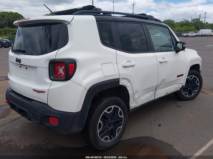 2016 Jeep Renegade VIN ZACCJBCT6GPD19483 IAAI salvage auction — RIGHT SIDE, Salvage Title, sold $400 on 2026-08-18 (photo 6)