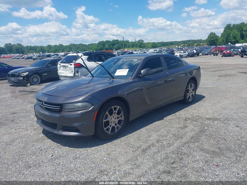 2016 Dodge Charger VIN 2C3CDXFG8GH140855 IAAI salvage auction — REPOSSESSION, Salvage Title, sold $3,000 on 2026-07-06 (photo 2)