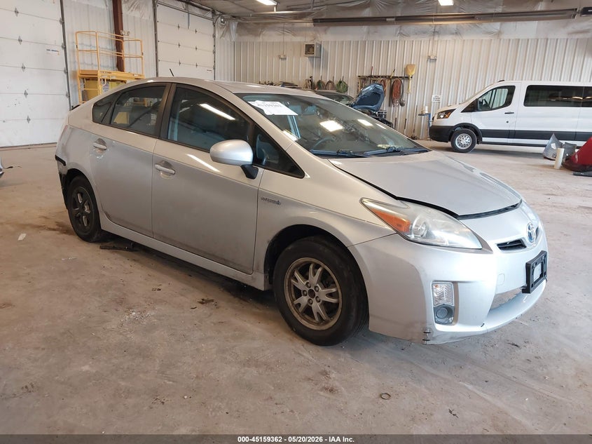 2010 Toyota Prius VIN JTDKN3DU0A1306586 IAAI salvage auction — FRONT & REAR, Clear (Michigan), sold $425 on 2026-07-28 (photo 1)