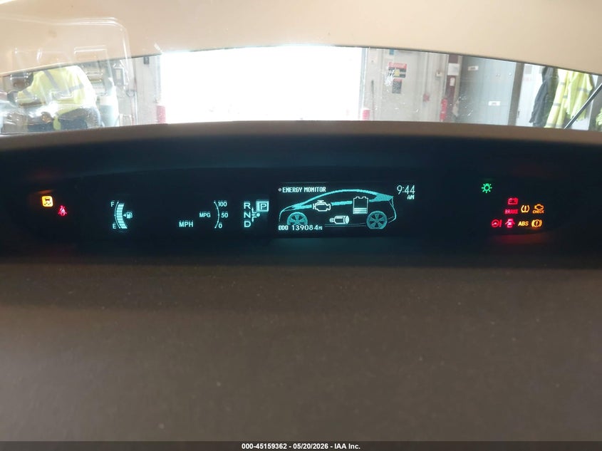 2010 Toyota Prius VIN JTDKN3DU0A1306586 IAAI salvage auction — FRONT & REAR, Clear (Michigan), sold $425 on 2026-07-28 (photo 7)