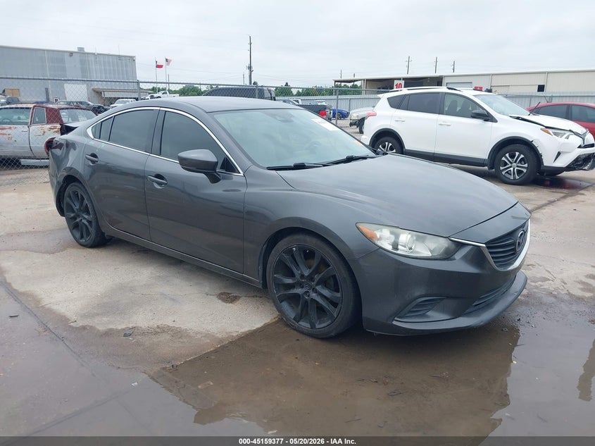 2017 Mazda 6 VIN JM1GL1V5XH1112276 IAAI salvage auction — REAR END, Salvage (Texas), sold $1,800 on 2026-07-09 (photo 1)