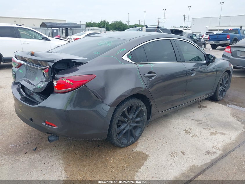 2017 Mazda 6 VIN JM1GL1V5XH1112276 IAAI salvage auction — REAR END, Salvage (Texas), sold $1,800 on 2026-07-09 (photo 4)