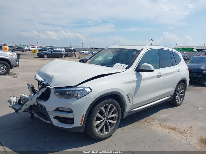 2018 BMW X3 VIN 5UXTR9C53JLD68012 IAAI salvage auction — FRONT END, Original (Texas), sold $5,500 on 2026-07-08 (photo 2)