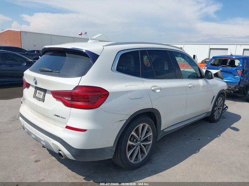 2018 BMW X3 VIN 5UXTR9C53JLD68012 IAAI salvage auction — FRONT END, Original (Texas), sold $5,500 on 2026-07-08 (photo 4)