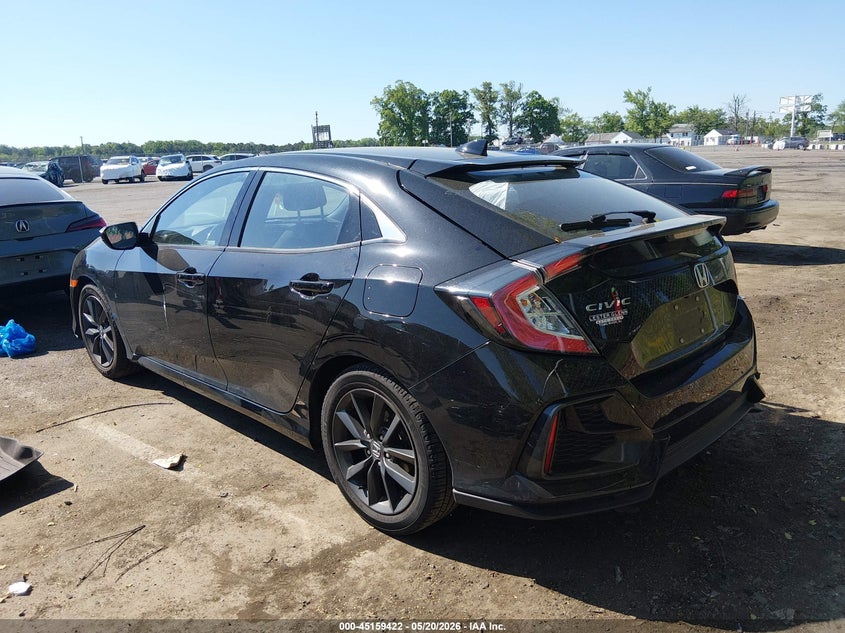 2021 Honda Civic VIN SHHFK7H65MU419604 IAAI salvage auction — RIGHT SIDE, Salvage (New Jersey), sold $3,750 on 2026-07-27 (photo 3)