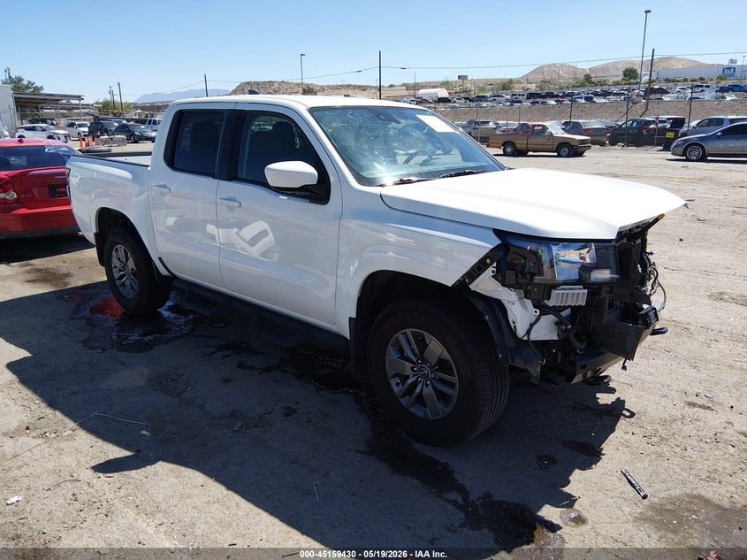 2025 Nissan Navara (frontier) VIN 1N6ED1EK2SN607031 IAAI salvage auction — FRONT END, Salvage (New Mexico), sold $9,100 on 2026-07-09 (photo 1)