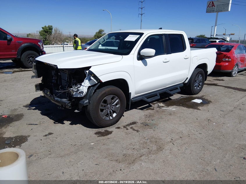 2025 Nissan Navara (frontier) VIN 1N6ED1EK2SN607031 IAAI salvage auction — FRONT END, Salvage (New Mexico), sold $9,100 on 2026-07-09 (photo 2)