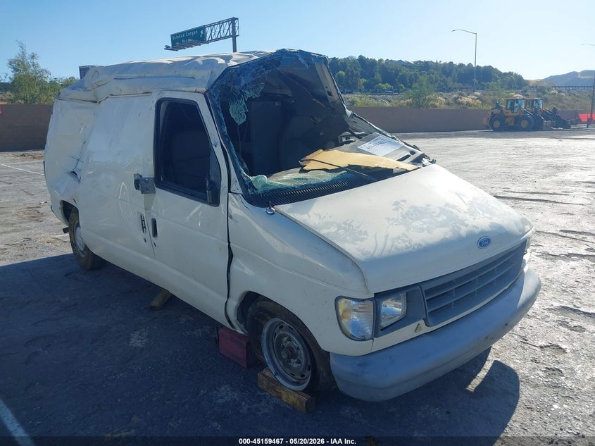 1995 Ford Econoline VIN 1FTEE14Y4SHA66116 IAAI salvage auction — ROLLOVER, Non-Repairable (California), sold $200 on 2026-07-08 (photo 1)