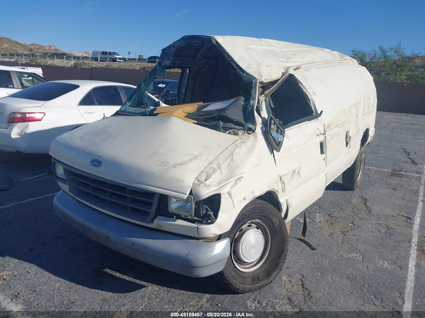 1995 Ford Econoline VIN 1FTEE14Y4SHA66116 IAAI salvage auction — ROLLOVER, Non-Repairable (California), sold $200 on 2026-07-08 (photo 2)