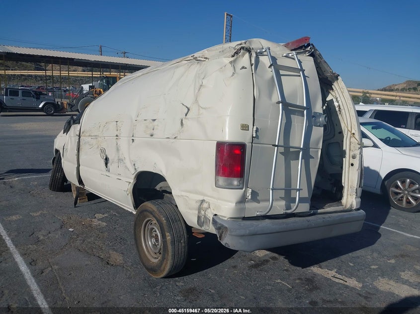 1995 Ford Econoline VIN 1FTEE14Y4SHA66116 IAAI salvage auction — ROLLOVER, Non-Repairable (California), sold $200 on 2026-07-08 (photo 3)