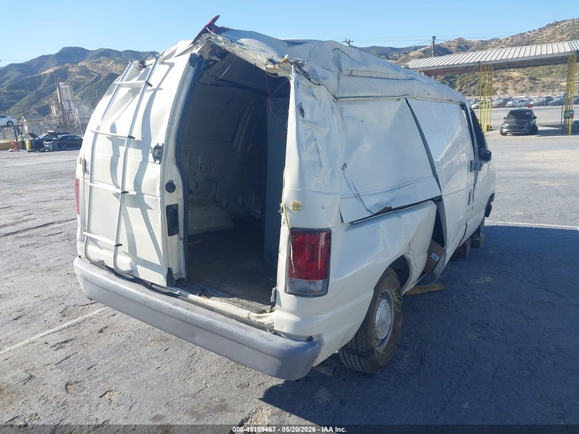 1995 Ford Econoline VIN 1FTEE14Y4SHA66116 IAAI salvage auction — ROLLOVER, Non-Repairable (California), sold $200 on 2026-07-08 (photo 4)