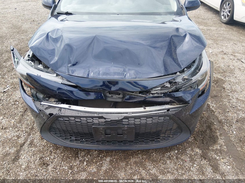 2020 Toyota Corolla VIN JTDEBRBE3LJ023378 IAAI salvage auction — FRONT END, Salvage (Illinois), sold $4,550 on 2026-07-22 (photo 6)