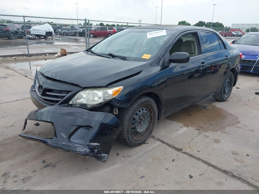 2013 Toyota Corolla VIN 5YFBU4EE4DP221587 IAAI salvage auction — FRONT END, Original (Texas), sold $2,050 on 2026-07-09 (photo 2)