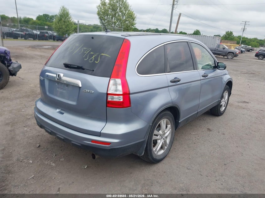 2011 Honda Cr-v VIN JHLRE4H52BC026474 IAAI salvage auction — LEFT SIDE, Clear (Virginia), sold $3,100 on 2026-07-14 (photo 4)