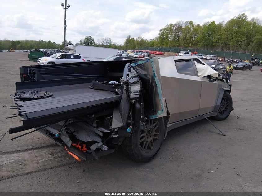 2026 Tesla Cybertruck VIN 7G2CEHED1TA089148 IAAI salvage auction — ALL OVER, Salvage (Pennsylvania), sold $13,050 on 2026-07-07 (photo 4)