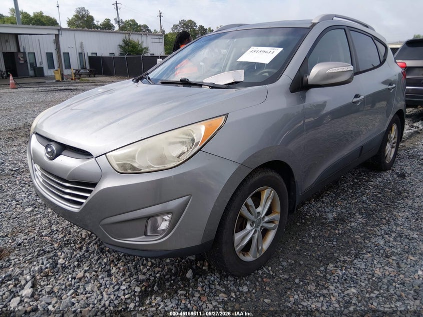 2013 Hyundai Tucson VIN KM8JUCAC2DU557831 IAAI salvage auction — NORMAL WEAR, Clear (Georgia), sold $1,150 on 2026-07-13 (photo 2)
