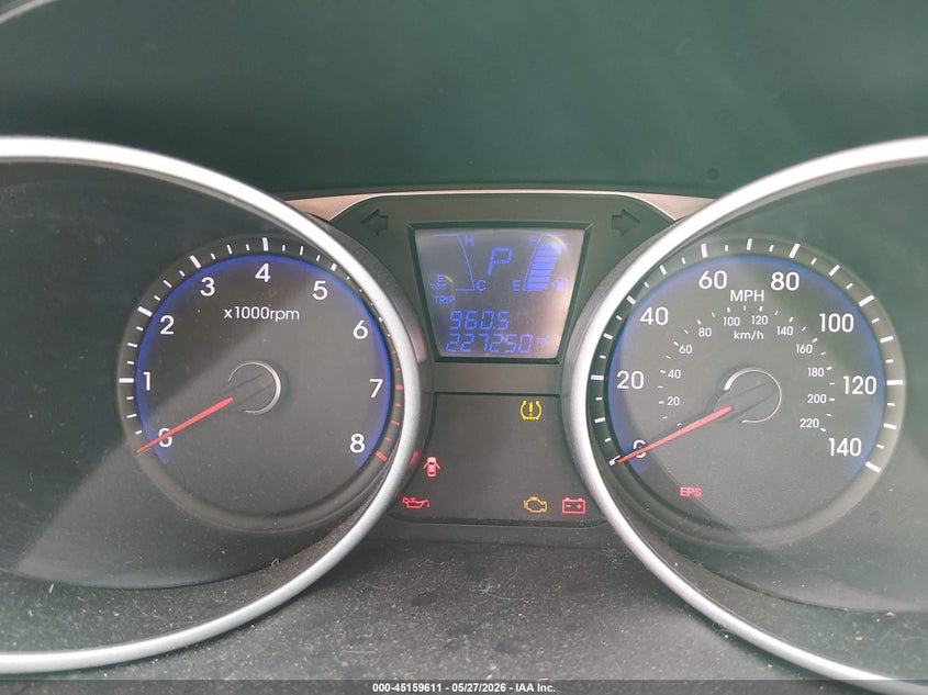 2013 Hyundai Tucson VIN KM8JUCAC2DU557831 IAAI salvage auction — NORMAL WEAR, Clear (Georgia), sold $1,150 on 2026-07-13 (photo 7)