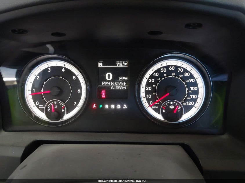 2017 Ram 1500 VIN 1C6RR6FG2HS614799 IAAI salvage auction — FRONT & REAR, SF97 (Kansas), sold $9,650 on 2026-07-09 (photo 7)