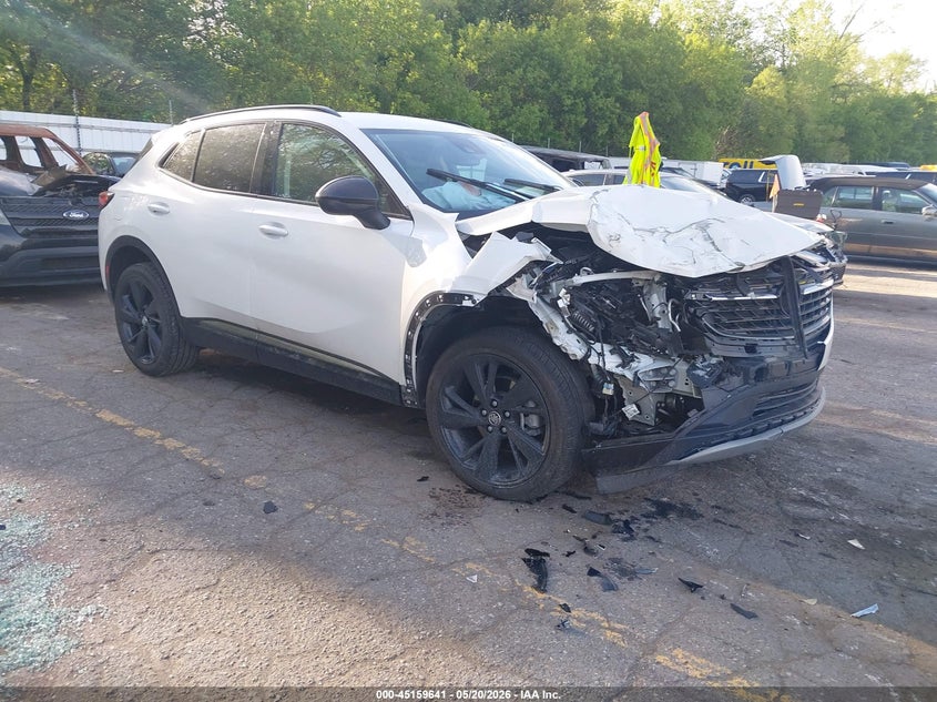 2023 Buick Envision VIN LRBFZNR46PD034626 IAAI salvage auction — FRONT END, Salvage (Michigan), sold $1,850 on 2026-07-27 (photo 1)