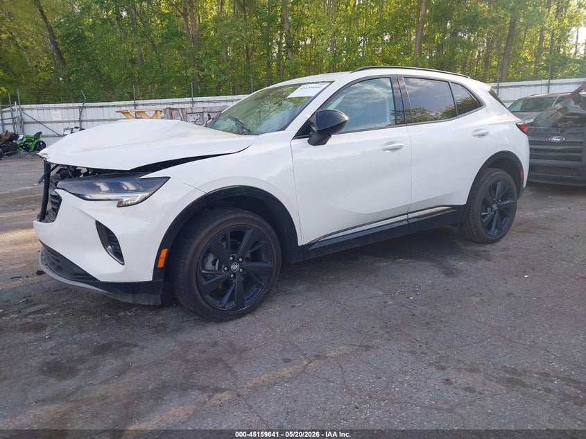 2023 Buick Envision VIN LRBFZNR46PD034626 IAAI salvage auction — FRONT END, Salvage (Michigan), sold $1,850 on 2026-07-27 (photo 2)