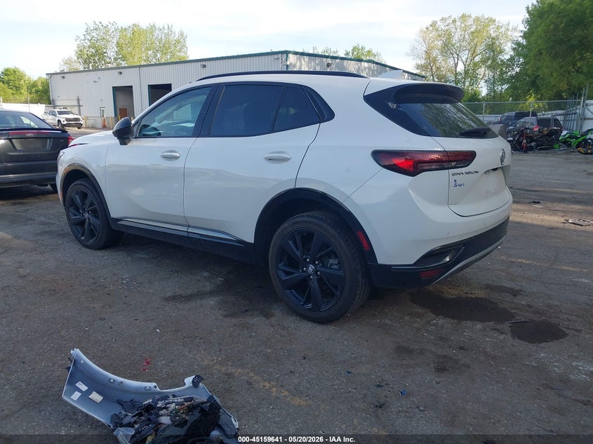 2023 Buick Envision VIN LRBFZNR46PD034626 IAAI salvage auction — FRONT END, Salvage (Michigan), sold $1,850 on 2026-07-27 (photo 3)