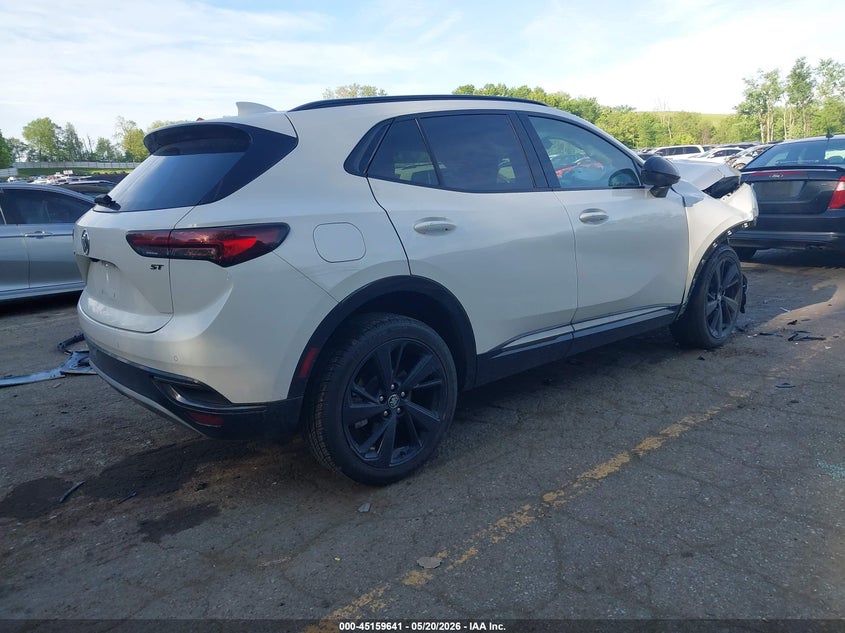 2023 Buick Envision VIN LRBFZNR46PD034626 IAAI salvage auction — FRONT END, Salvage (Michigan), sold $1,850 on 2026-07-27 (photo 4)