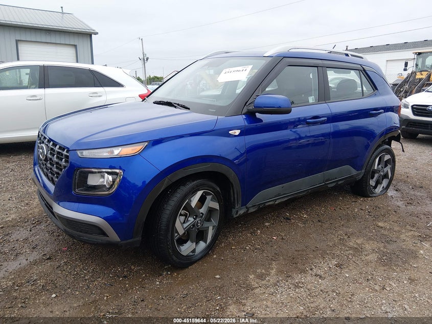 2026 Hyundai Venue VIN KMHRC8A38TU435783 IAAI salvage auction — REAR END, Clear (Indiana), sold $8,350 on 2026-07-29 (photo 2)