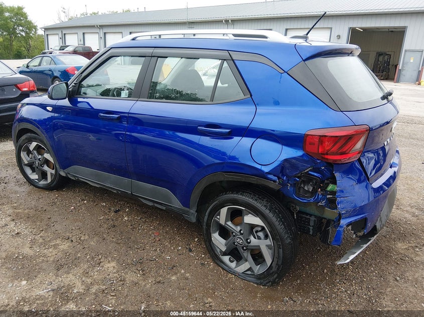 2026 Hyundai Venue VIN KMHRC8A38TU435783 IAAI salvage auction — REAR END, Clear (Indiana), sold $8,350 on 2026-07-29 (photo 6)