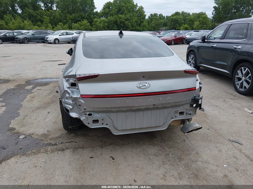 2021 Hyundai Sonata VIN KMHL64JAXMA146587 IAAI salvage auction — REAR END, Salvage (Kansas), sold $4,950 on 2026-07-15 (photo 6)