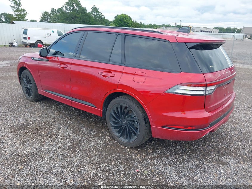 2026 Lincoln Aviator VIN 5LM5J7WC6TGL12700 IAAI salvage auction — RIGHT SIDE, Salvage (Louisiana), sold $26,050 on 2026-07-20 (photo 3)