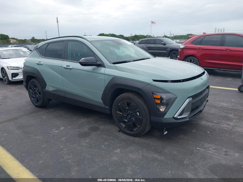 2026 Hyundai Kona VIN KM8HF3AB6TU399640 IAAI salvage auction — REAR END, Rebuildable (Florida), sold $4,450 on 2026-07-30 (photo 1)