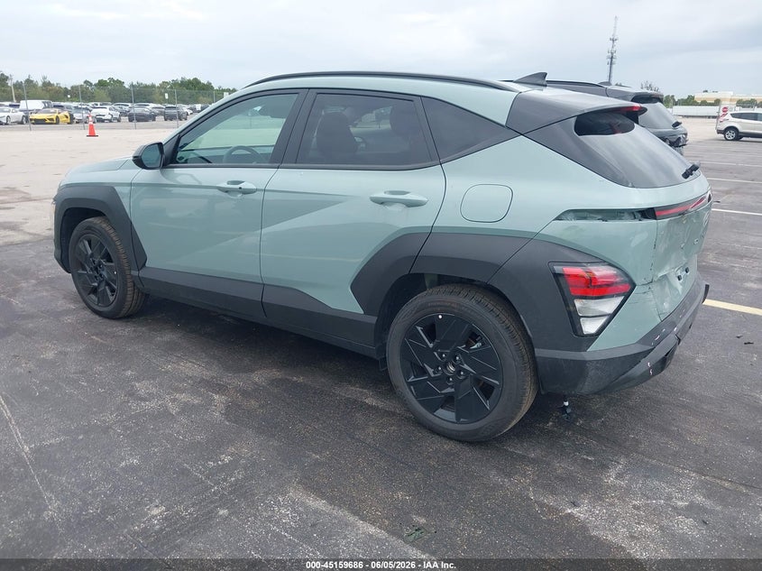 2026 Hyundai Kona VIN KM8HF3AB6TU399640 IAAI salvage auction — REAR END, Rebuildable (Florida), sold $4,450 on 2026-07-30 (photo 3)