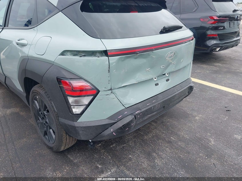 2026 Hyundai Kona VIN KM8HF3AB6TU399640 IAAI salvage auction — REAR END, Rebuildable (Florida), sold $4,450 on 2026-07-30 (photo 6)