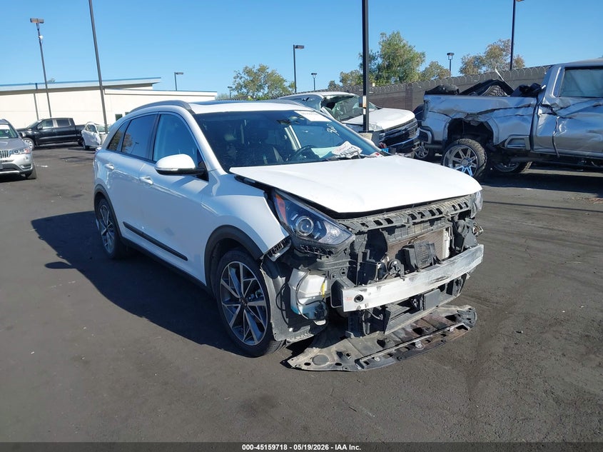 2021 Kia Niro VIN KNDCC3LC9M5482245 IAAI salvage auction — FRONT END, Salvage Certificate (California), sold $3,150 on 2026-07-08 (photo 1)