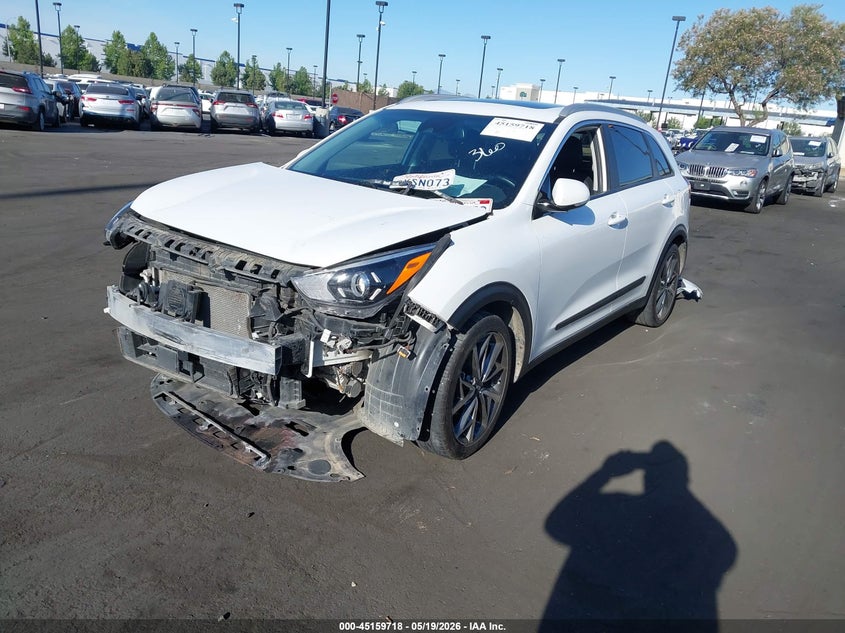 2021 Kia Niro VIN KNDCC3LC9M5482245 IAAI salvage auction — FRONT END, Salvage Certificate (California), sold $3,150 on 2026-07-08 (photo 2)