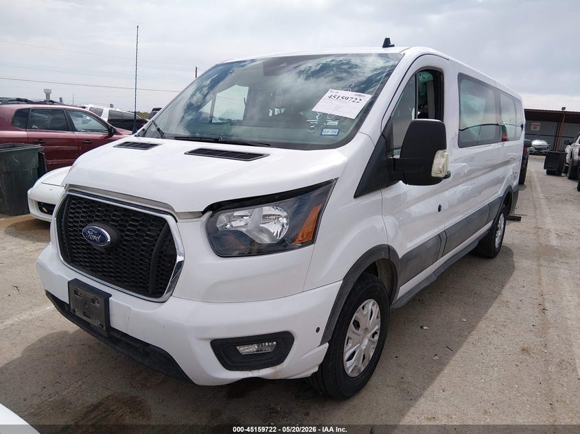 2025 Ford Transit-350 VIN 1FBAX2Y89SKA40207 IAAI salvage auction — SIDE, Enterprise Vehicles Clear Only (Texas), sold $12,100 on 2026-07-29 (photo 2)