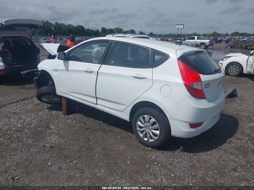 2014 Hyundai Accent VIN KMHCT5AE3EU161658 IAAI salvage auction — FRONT END, Salvage Title, sold $100 on 2026-07-15 (photo 3)