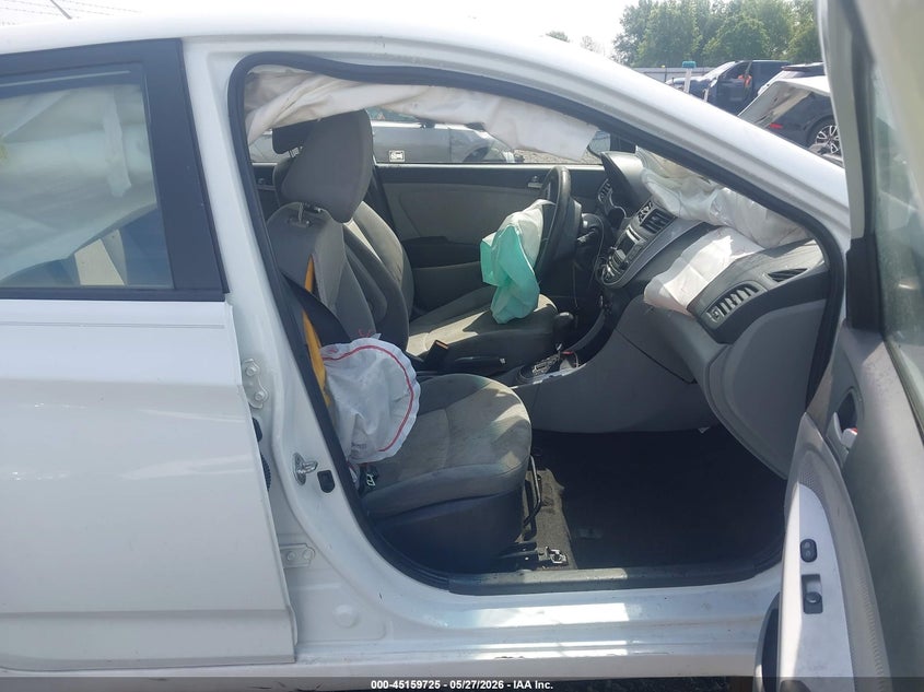 2014 Hyundai Accent VIN KMHCT5AE3EU161658 IAAI salvage auction — FRONT END, Salvage Title, sold $100 on 2026-07-15 (photo 5)