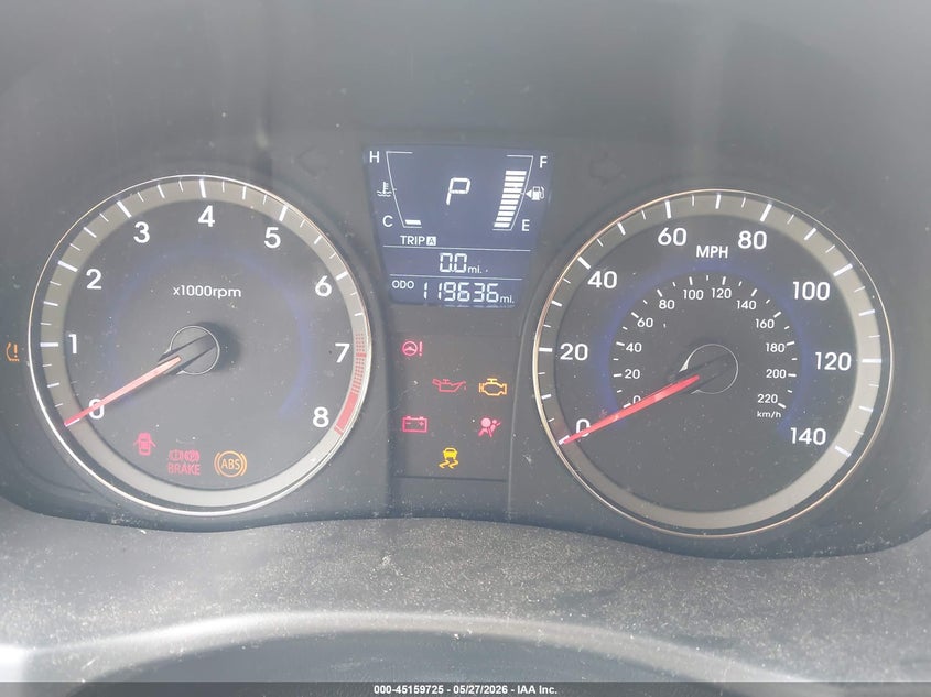2014 Hyundai Accent VIN KMHCT5AE3EU161658 IAAI salvage auction — FRONT END, Salvage Title, sold $100 on 2026-07-15 (photo 7)