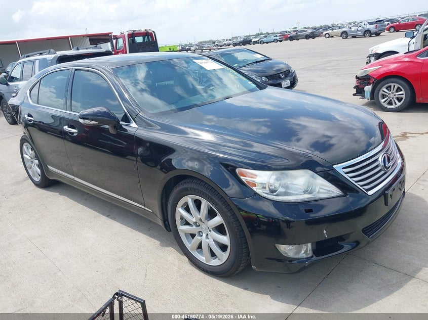 2012 Lexus Ls VIN JTHBL5EF6C5111460 IAAI salvage auction — REAR END, Salvage (Texas), sold $4,000 on 2026-07-31 (photo 1)