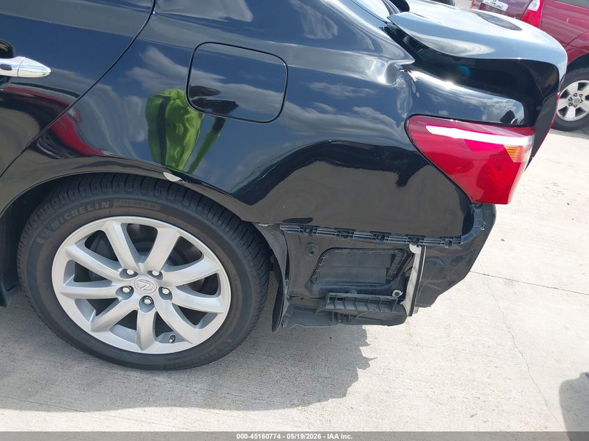 2012 Lexus Ls VIN JTHBL5EF6C5111460 IAAI salvage auction — REAR END, Salvage (Texas), sold $4,000 on 2026-07-31 (photo 6)