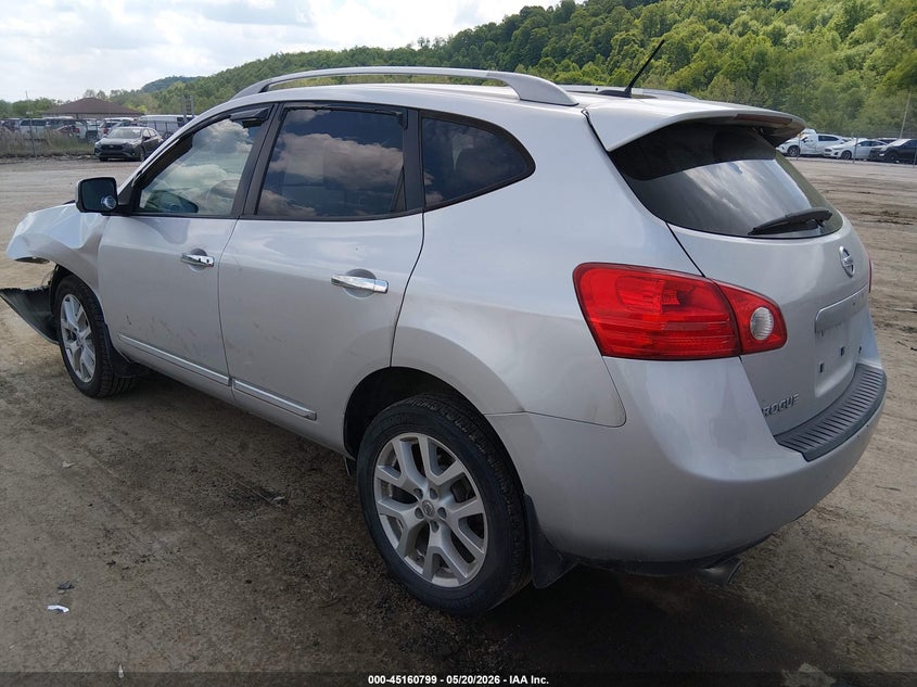 2013 Nissan Rogue VIN JN8AS5MVXDW653959 IAAI salvage auction — FRONT END, Salvage (West Virginia), sold $25 on 2026-07-23 (photo 3)